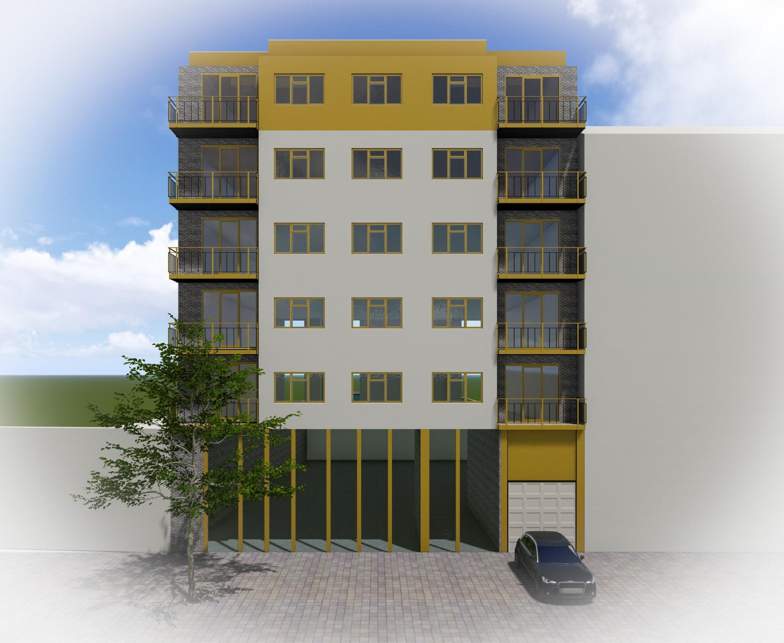 Voorgevel render Bac Platinum Residence